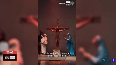 BR Teatro “O Cristo” acontece neste final de semana no Teatro Palácio das Artes 