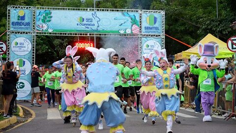 Corrida de Páscoa mobiliza milhares de corredores pelas ruas de Porto Velho