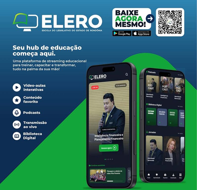 ambém será lançado a plataforma da Escola do Legislativo, com a disponibilização de vídeoaulas, fóruns de discussão, entre outros (Foto: Divulgação) - Gente de Opinião