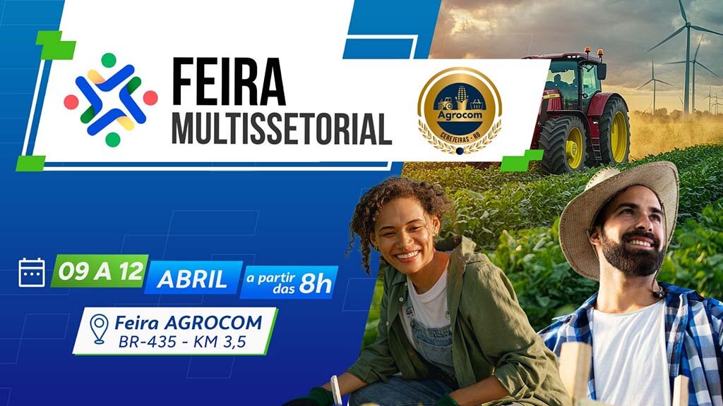 Feira Multissetorial Agrocom Cerejeiras reúne empreendedores de diversos segmentos e movimenta o ambiente de negócios durante a programação da Agrocom, em sua terceira edição. | Foto: Sebrae RO/Divulgação. - Gente de Opinião