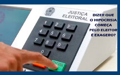  A imensa maioria vota só em quem lhe dá algum benefício: a hipocrisia na política começa pelo eleitor