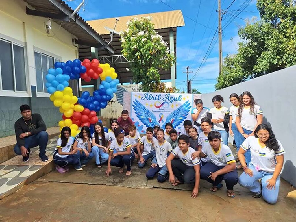 Durante o mês de abril, escolas da rede estadual de ensino promovem uma série de atividades voltadas à inclusão e à conscientização, em alusão ao Abril Azul e ao Dia Mundial de Conscientização do Autismo, celebrado em 2 de abril - Gente de Opinião
