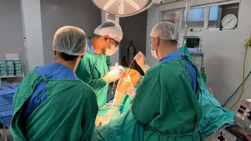 Primeira cirurgia de joelho realizada no Hospital de Retaguarda de Rondônia - Gente de Opinião