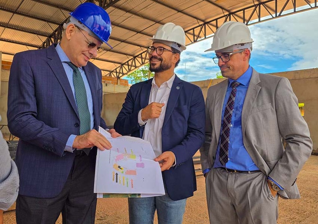 Governador interino acompanha obras do Complexo da Polícia Civil e da Rodoviária de Cacoal - Gente de Opinião