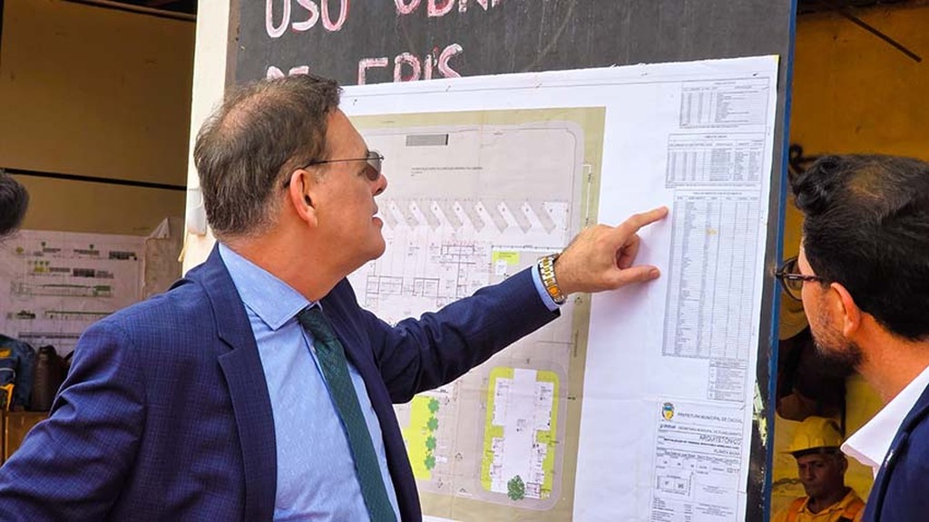 Governador interino acompanha obras do Complexo da Polícia Civil e da Rodoviária de Cacoal - Gente de Opinião