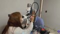 Seu Carlos foi atendido outra vez na clínica de Olhos e tratamento é um sucesso