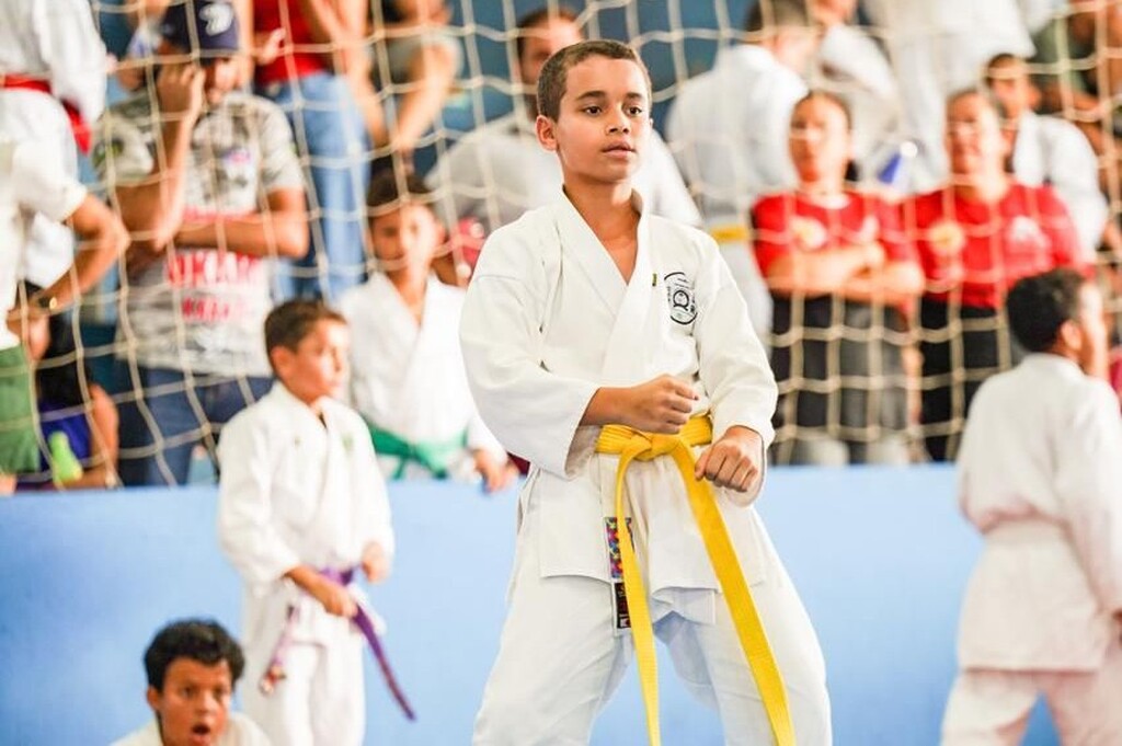Atleta participou de apresentação durante competição realizada com presença de público (Foto: Assessoria parlamentar) - Gente de Opinião