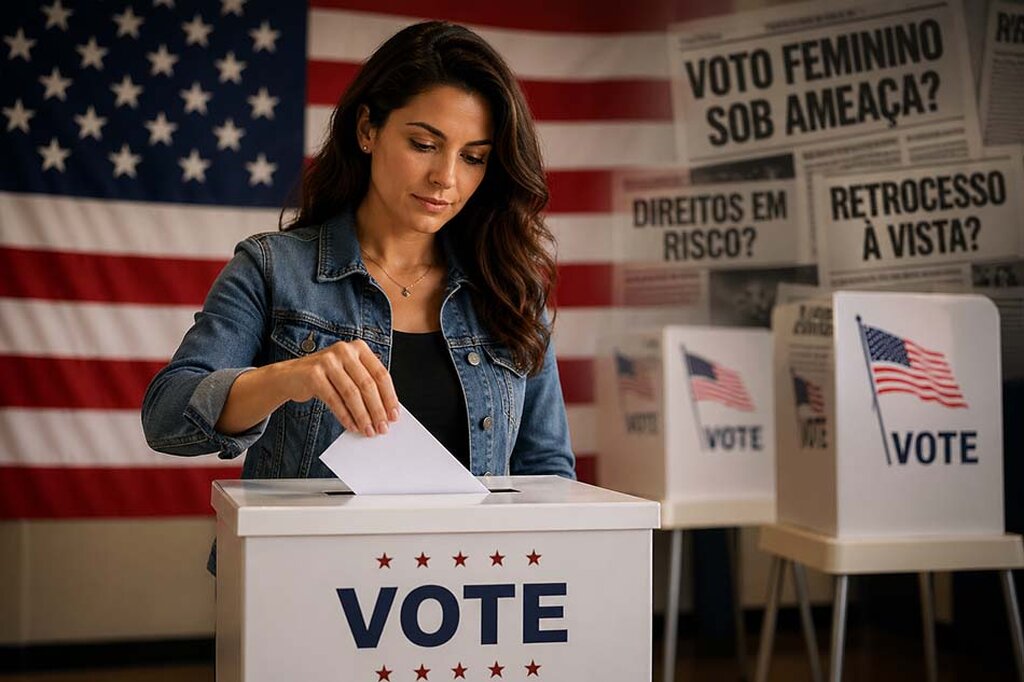 Presidente Trump não propõe revogar o voto feminino — o debate real está no acesso às urnas - Gente de Opinião