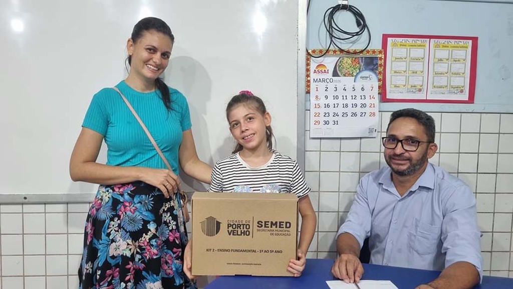 Prefeitura de Porto Velho conclui entrega de kits escolares em todas as escolas da rede municipal - Gente de Opinião
