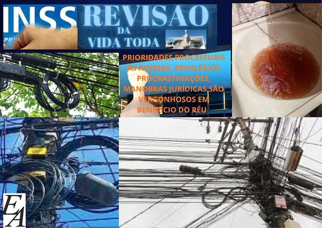 Prioridades processuais às avessas, privilégios processuais, procrastinações, manobras jurídicas e parcialidades os quais são vergonhosos na medida em que os tribunais do País prejudicam o Polo Ativo quando da obrigação de pagar do Polo Passivo. - Gente de Opinião