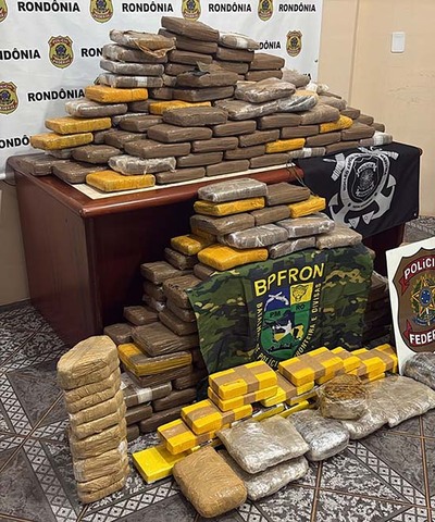 Forças de segurança em Rondônia apreendem cerca de 300 kg de drogas no rio Madeira - Gente de Opinião