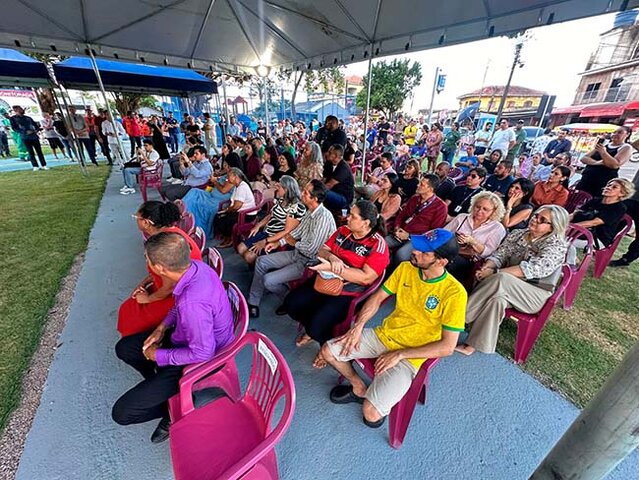 Deputada federal Cristiane Lopes celebra entrega da Praça Cohab e destaca mais de R$ 112 milhões para Porto Velho  - Gente de Opinião