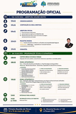 Vai, Tourinho: economista Pablo Spyer participa da primeira reunião do Fordetro em Ji-Paraná  - Gente de Opinião
