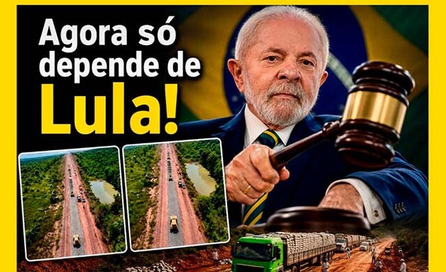 Lula vem assinar a ordem de serviço para começar o asfalto da BR 319? É o que os amazônidas esperam! - Gente de Opinião