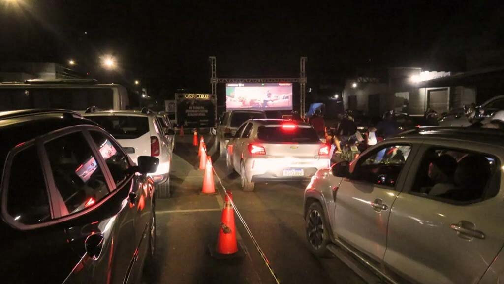 nspirada nos cinemas drive-in, a ação transformou uma blitz educativa em uma experiência de reflexão - Gente de Opinião