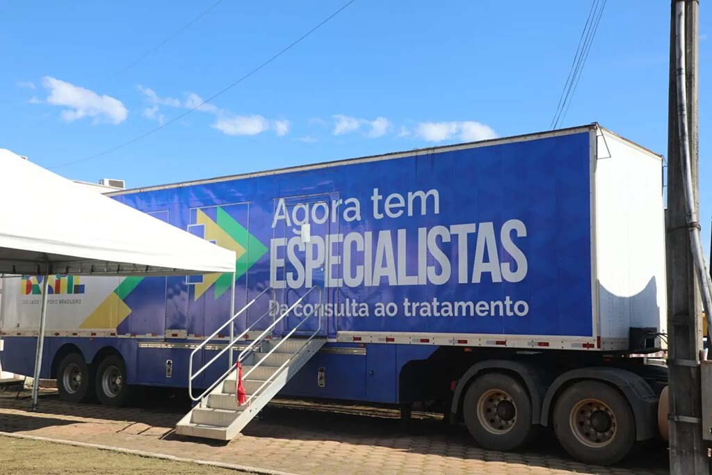 As unidades móveis contarão com sala de tomografia equipada com tomógrafo, sala de controle e sala de espera - Gente de Opinião
