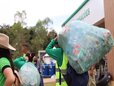 Catadores retiram mais de 12 toneladas de resíduos do espaço da 13ª Rondônia Rural Show Internacional, em Ji-Paraná
