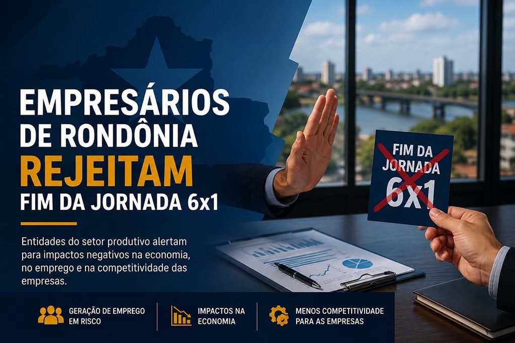 Empresários de Rondônia alertam para impactos do fim da escala 6×1 - Gente de Opinião