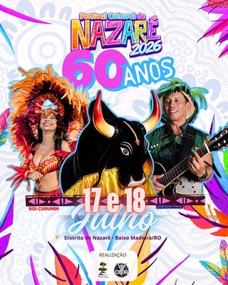 Aem nenhum apoio público, Festival Cultural de Nazaré chega aos 60 anos e comunidade se mobiliza para manter viva uma das maiores tradições de Rondônia