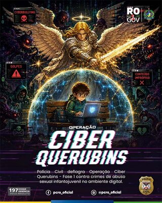Polícia Civil deflagra Operação Ciber Querubins-i contra crimes de abuso sexual infantojuvenil no ambiente digital