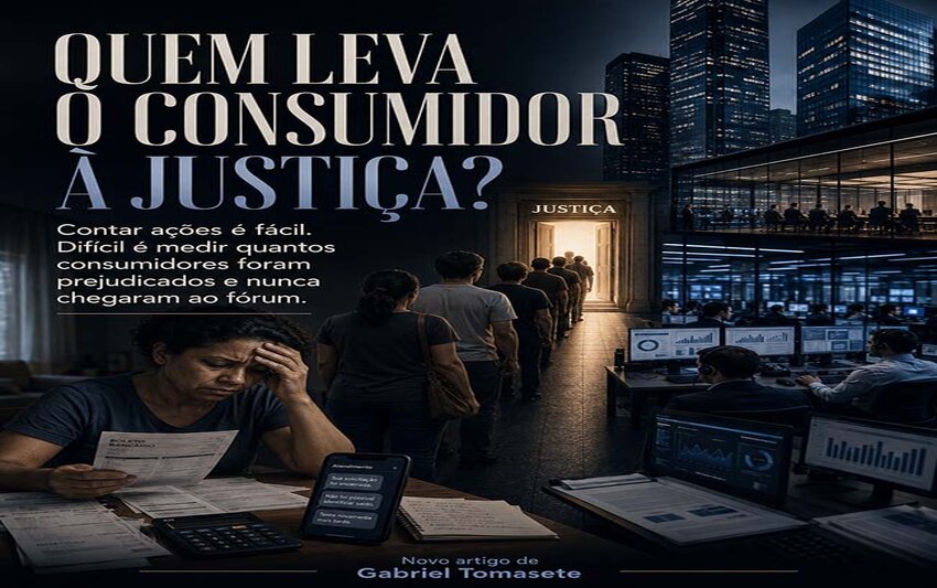 Quem leva o consumidor à Justiça?