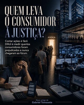 Quem leva o consumidor à Justiça?