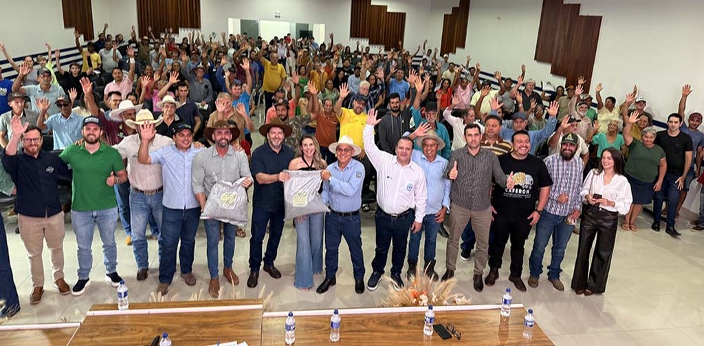 Entrega de 11 toneladas de condicionadores de solo (Foto: Mateus Andrade | Jornalista) - Gente de Opinião