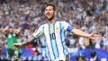 Messi brilha em festa da Argentina