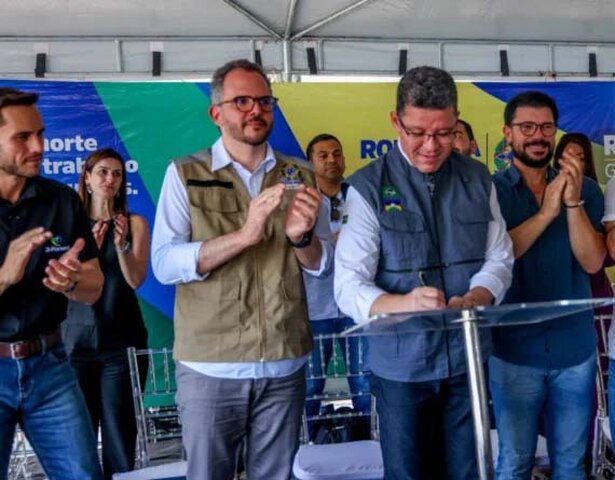 O documento foi assinado pelo governador Marcos Rocha e pelo diretor-geral do DER-RO, Eder André Fernandes - Gente de Opinião