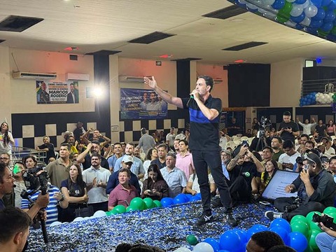 Prefeito Léo Moraes declara apoio a Marcos Rogério para o Governo de Rondônia
