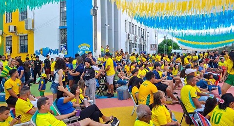 Porto Velho segue exemplo de outras capitais e decreta ponto facultativo para jogo da Seleção