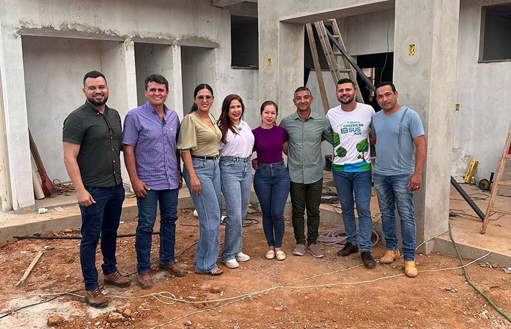 Com quase R$ 5 milhões investidos em Alto Paraíso, Cristiane Lopes acompanha reta final da nova UBS  - Gente de Opinião