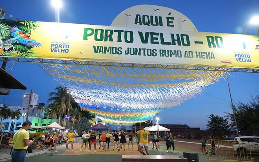 Dança e atividade física movimentam a Rua do Hexa em Porto Velho